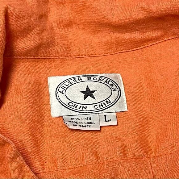 ARLEEN BOWMAN 100% Linen - Picture 3 of 3